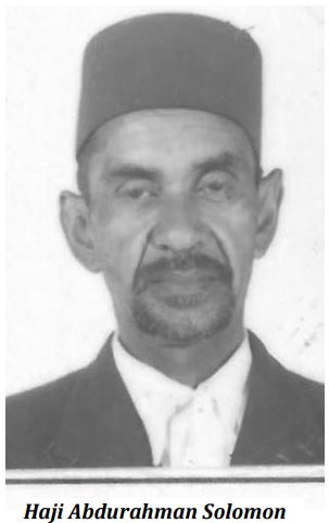Hadji Abdurahman Solomon