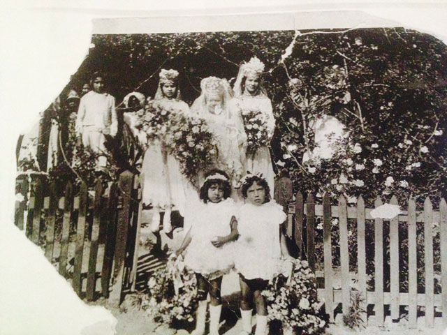 A wedding on the farm
